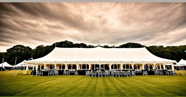 L'importance de choisir une tente de réception professionnelle