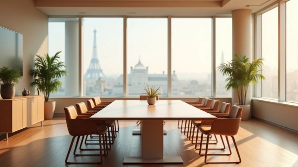 Optimiser votre salle de réunion à Paris pour les succès professionnels